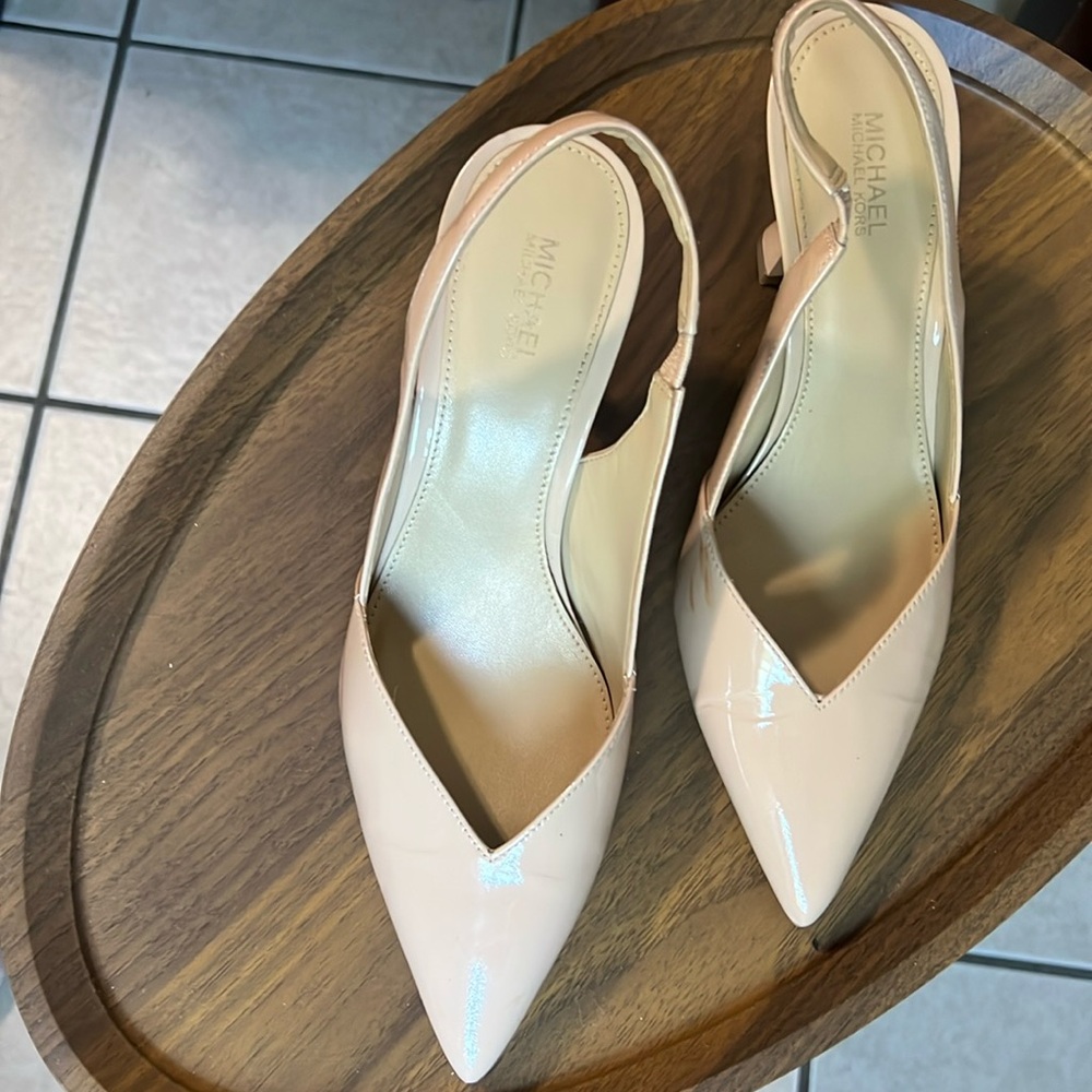 Calvin Klein 7.5 Women's Tan Stiletto Heels